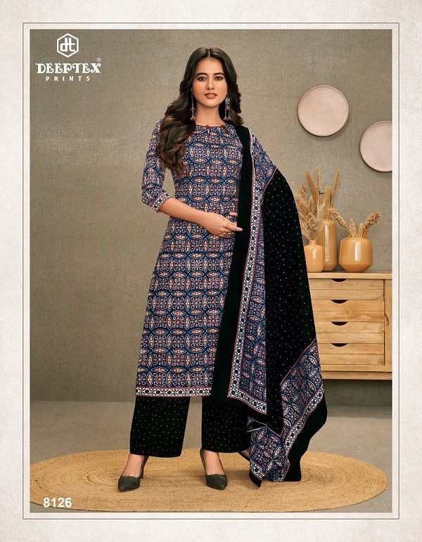 Deeptex Miss India Vol 81 Printed Cotton Dress Material